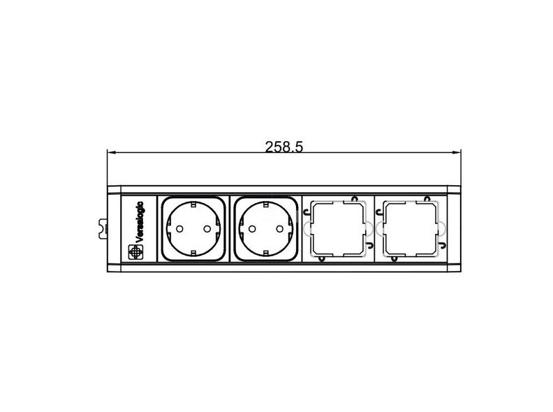 ASA 06000F00001 Zásuvková jednotka univerzální VERSATEK 3x230V SCHUKO, GST IN/OUT, eloxovaný hliník/černá ASA 06000F00001 Zásuvková jednotka univerzální VERSATEK 3x230V SCHUKO, GST IN/OUT, eloxovaný hliník/černá